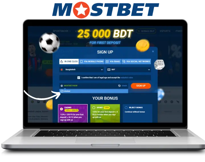 Mostbet register promo code