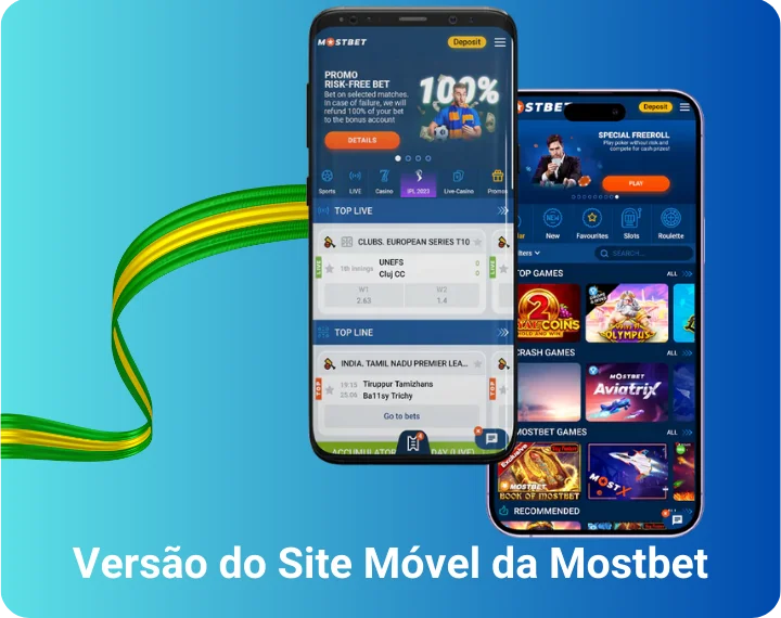 Versão do Site Móvel da Mostbet