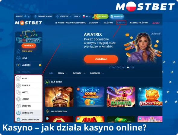 jak działa kasyno online