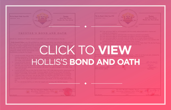 Hollis's Bond & Oath