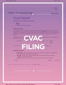 CVAC Filing