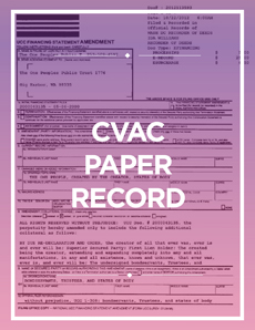 CVAC Paper Record