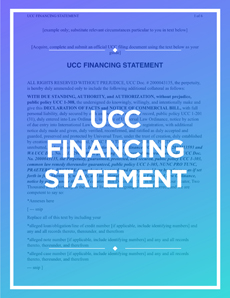 UCC Financing Statement